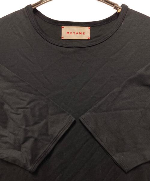 MEYAME（メヤメ）MEYAME (メヤメ) TENCEL DRESS ブラック サイズ:freeの古着・服飾アイテム