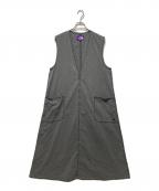 THE NORTHFACE PURPLELABELザ・ノースフェイス パープルレーベル）の古着「Cotton Nylon Weather Field Jumper Dress」｜グレー