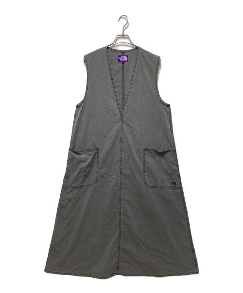 THE NORTHFACE PURPLELABEL（ザ・ノースフェイス パープルレーベル）THE NORTHFACE PURPLELABEL (ザ・ノースフェイス パープルレーベル) Cotton Nylon Weather Field Jumper Dress グレー サイズ:Ｍの古着・服飾アイテム