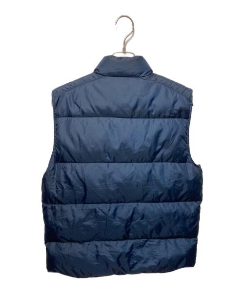 POLO RALPH LAUREN（ポロ・ラルフローレン）POLO RALPH LAUREN (ポロ・ラルフローレン) リバーシブルダウンベスト ネイビー×ボルドー サイズ:Mの古着・服飾アイテム