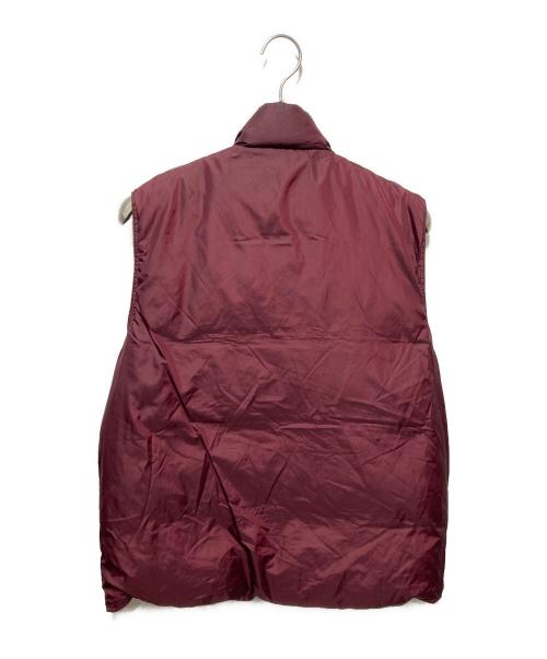 POLO RALPH LAUREN（ポロ・ラルフローレン）POLO RALPH LAUREN (ポロ・ラルフローレン) リバーシブルダウンベスト ネイビー×ボルドー サイズ:Mの古着・服飾アイテム