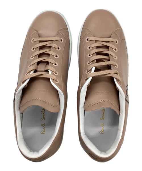 PAUL SMITH（ポールスミス）PAUL SMITH (ポールスミス) Christoph Niemann 「Hansen」レザースニーカー ベージュ サイズ:36の古着・服飾アイテム