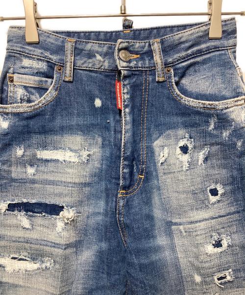 DSQUARED2（ディースクエアード）DSQUARED2 (ディースクエアード) デニムパンツ インディゴ サイズ:36の古着・服飾アイテム