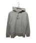 SUPREME（シュプリーム）の古着「Chrome Classic Logo Hooded Sweatshirt」｜グレー