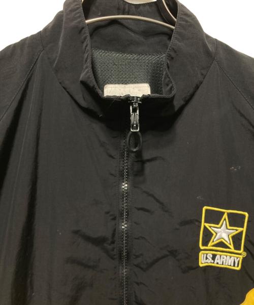 US ARMY（ユーエスアーミー）US ARMY (ユーエスアーミー) トレーニングジャケット ブラック サイズ:不明の古着・服飾アイテム
