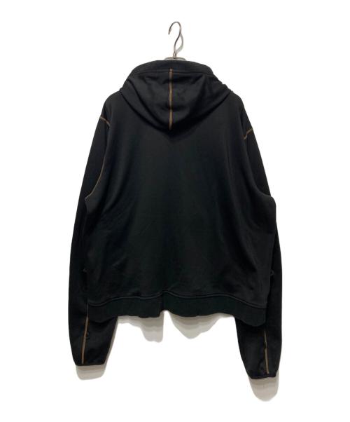 HARLEY-DAVIDSON（ハーレーダビッドソン）HARLEY-DAVIDSON (ハーレーダビッドソン) ジップパーカー ブラック サイズ:2Wの古着・服飾アイテム