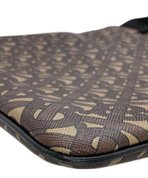 BURBERRY（バーバリー）BURBERRY (バーバリー) TBモノグラム ショルダーバッグ ベージュ×ブラウンの古着・服飾アイテム