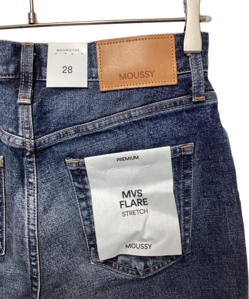 moussy（マウジー）moussy (マウジー) MVS D/BLU FLARE インディゴ サイズ:28の古着・服飾アイテム