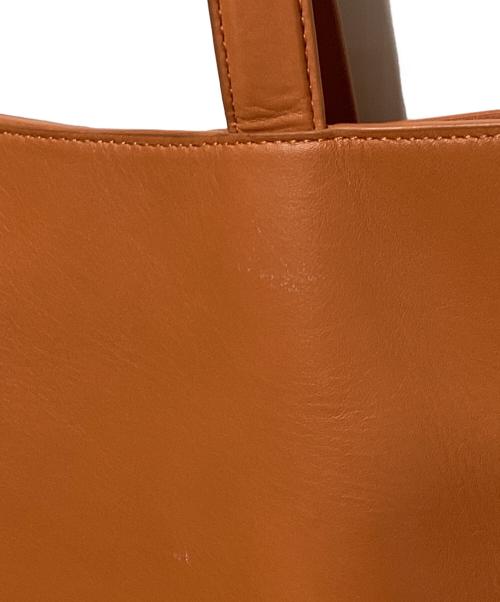 PAUL SMITH（ポールスミス）Paul Smith (ポールスミス) ブランデッドカラーエッジ トートバッグ オレンジの古着・服飾アイテム