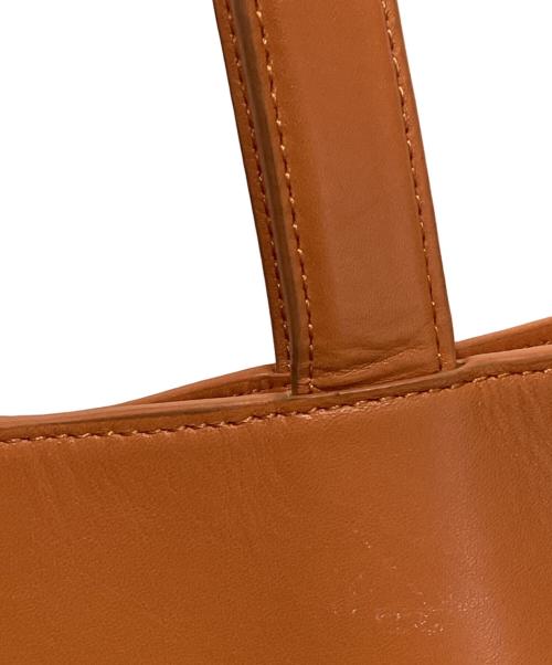 PAUL SMITH（ポールスミス）Paul Smith (ポールスミス) ブランデッドカラーエッジ トートバッグ オレンジの古着・服飾アイテム