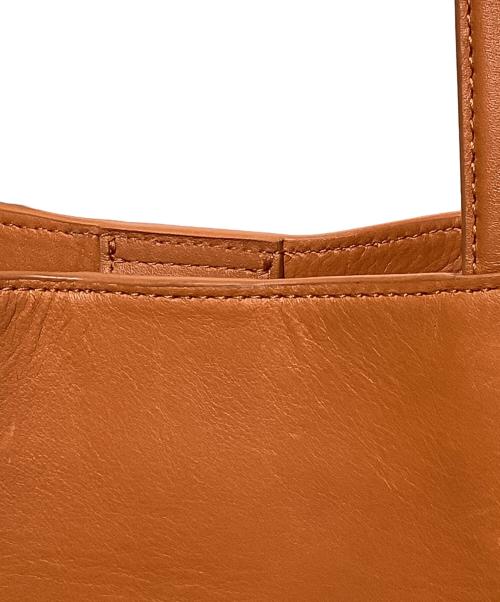 PAUL SMITH（ポールスミス）Paul Smith (ポールスミス) ブランデッドカラーエッジ トートバッグ オレンジの古着・服飾アイテム