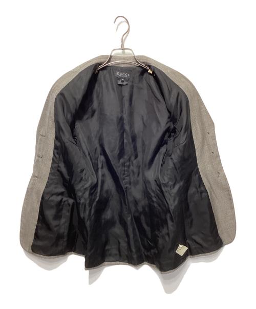 GUCCI（グッチ）GUCCI (グッチ) 3Bジャケット グレー サイズ:40の古着・服飾アイテム