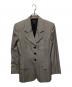 GUCCI（グッチ）の古着「3Bジャケット」｜グレー