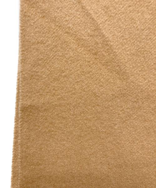 HERMES（エルメス）HERMES (エルメス) カシミヤ大判ストール ベージュの古着・服飾アイテム