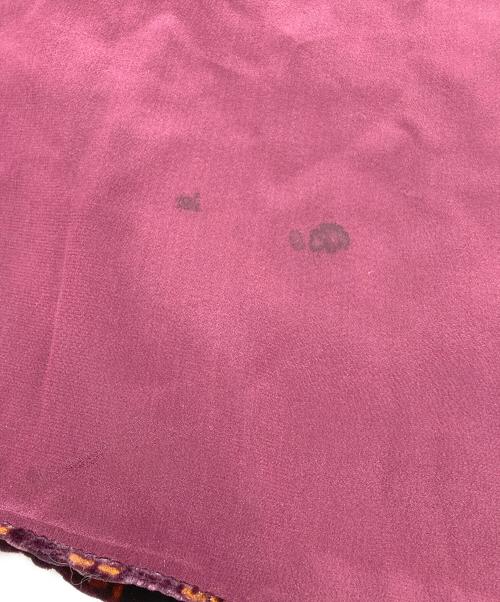 GUCCI（グッチ）GUCCI (グッチ) GGロゴ ベルベットストール パープルの古着・服飾アイテム