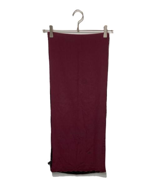 GUCCI（グッチ）GUCCI (グッチ) GGロゴ ベルベットストール パープルの古着・服飾アイテム