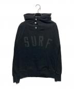 KAPITALキャピタル）の古着「SURF SWEAT SHIRT」｜ブラック