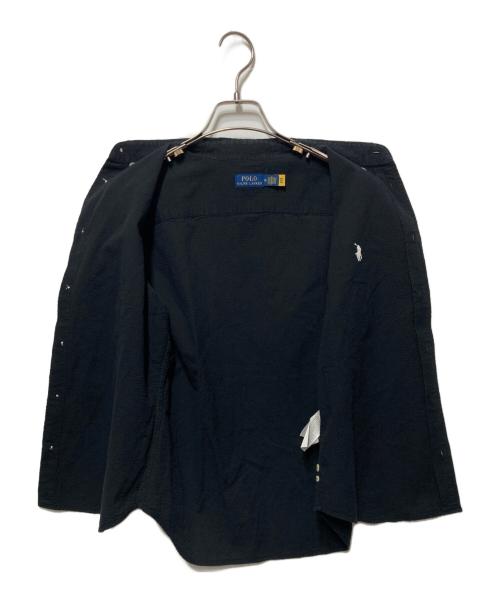 POLO RALPH LAUREN（ポロ・ラルフローレン）POLO RALPH LAUREN (ポロ・ラルフローレン) ショートスリーブシャツ ブラック サイズ:Ｍの古着・服飾アイテム