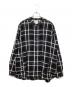 BRU NA BOINNE（ブルーナボイン）の古着「スナフチェックシャツ」｜ブラック