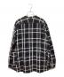 BRU NA BOINNE (ブルーナボイン) スナフチェックシャツ ブラック サイズ:Ｌ：8000円