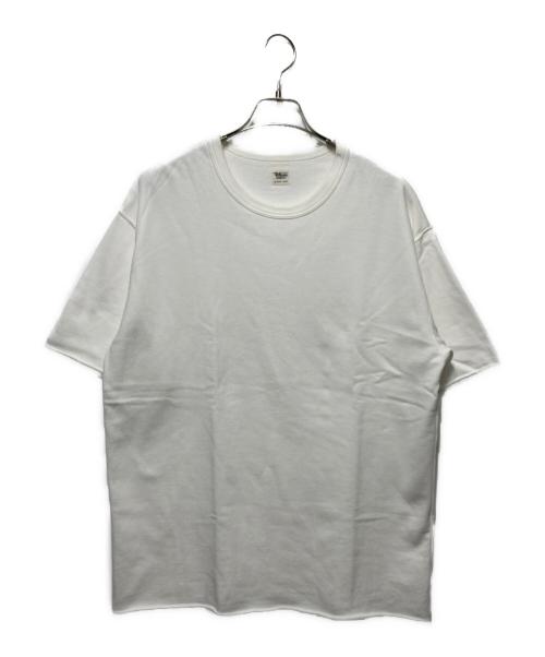 Ron Herman（ロンハーマン）Ron Herman (ロンハーマン) FrenchTerry Cut off Crew tee ホワイト サイズ:Ｍの古着・服飾アイテム