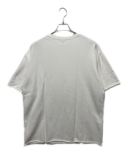 Ron Herman（ロンハーマン）Ron Herman (ロンハーマン) FrenchTerry Cut off Crew tee ホワイト サイズ:Ｍの古着・服飾アイテム