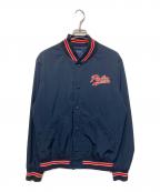 POLO RALPH LAURENポロ・ラルフローレン）の古着「スタジャン」｜ネイビー