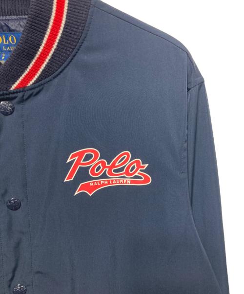 POLO RALPH LAUREN（ポロ・ラルフローレン）POLO RALPH LAUREN (ポロ・ラルフローレン) スタジャン ネイビー サイズ:Ｓの古着・服飾アイテム