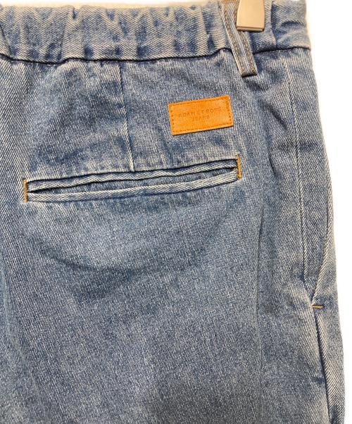 Adam et Rope（アダム エ ロペ）Adam et Rope (アダム エ ロペ) ワイド イージー ブリーチ デニムパンツ インディゴ サイズ:Mの古着・服飾アイテム
