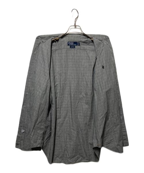POLO RALPH LAUREN（ポロ・ラルフローレン）POLO RALPH LAUREN (ポロ・ラルフローレン) シャツ グレー サイズ:16　1/2の古着・服飾アイテム