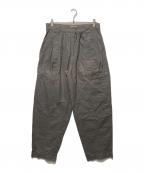 gourmet jeansグルメジーンズ）の古着「SNAP BUSH パラシュートパンツ」｜グレー