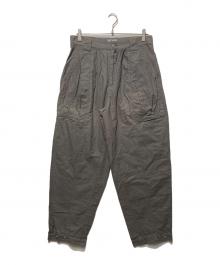 gourmet jeans（グルメジーンズ）の古着「SNAP BUSH パラシュートパンツ」｜グレー