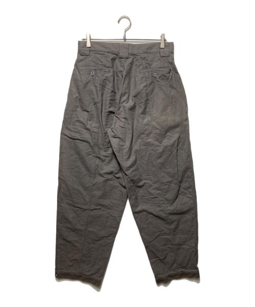 gourmet jeans（グルメジーンズ）GOURMET JEANS (グルメジーンズ) SNAP BUSH パラシュートパンツ グレー サイズ:3の古着・服飾アイテム