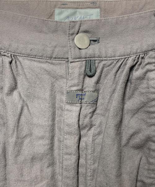 gourmet jeans（グルメジーンズ）GOURMET JEANS (グルメジーンズ) SNAP BUSH パラシュートパンツ グレー サイズ:3の古着・服飾アイテム