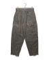 GOURMET JEANS（グルメジーンズ）の古着「SNAP BUSH パラシュートパンツ」｜グレー