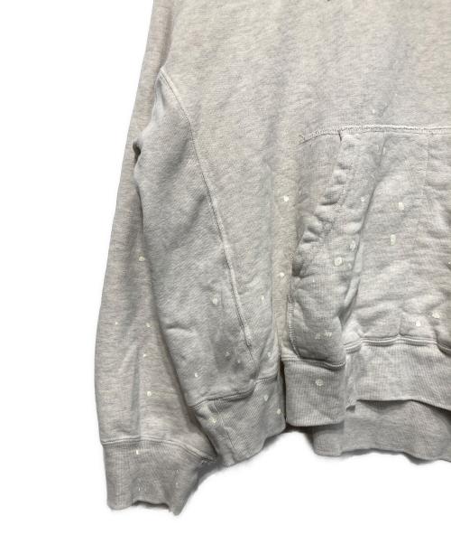 REMI RELIEF（レミレリーフ）REMI RELIEF (レミレリーフ) L'appartement (アパルトモン) プリントパーカー グレー サイズ:Mの古着・服飾アイテム