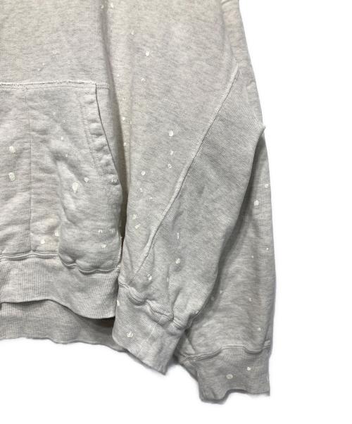 REMI RELIEF（レミレリーフ）REMI RELIEF (レミレリーフ) L'appartement (アパルトモン) プリントパーカー グレー サイズ:Mの古着・服飾アイテム