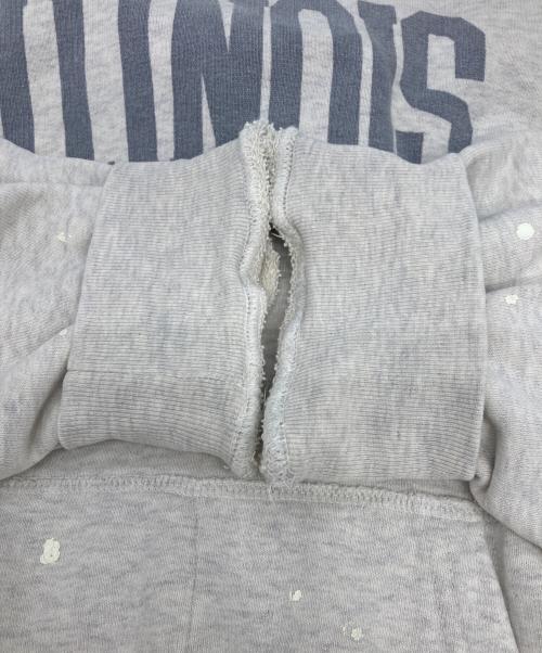 REMI RELIEF（レミレリーフ）REMI RELIEF (レミレリーフ) L'appartement (アパルトモン) プリントパーカー グレー サイズ:Mの古着・服飾アイテム