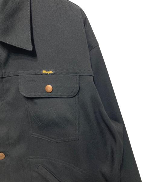 Wrangler（ラングラー）Wrangler (ラングラー) ビッグシルエットジャケット ブラック サイズ:Ｌの古着・服飾アイテム
