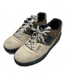 NEW BALANCE（ニューバランス）の古着「ローカットスニーカー」｜ベージュ×ブラウン