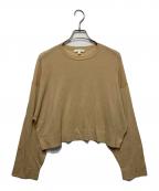 Drawing Numbersドローイングナンバーズ）の古着「クロップドニット」｜ベージュ
