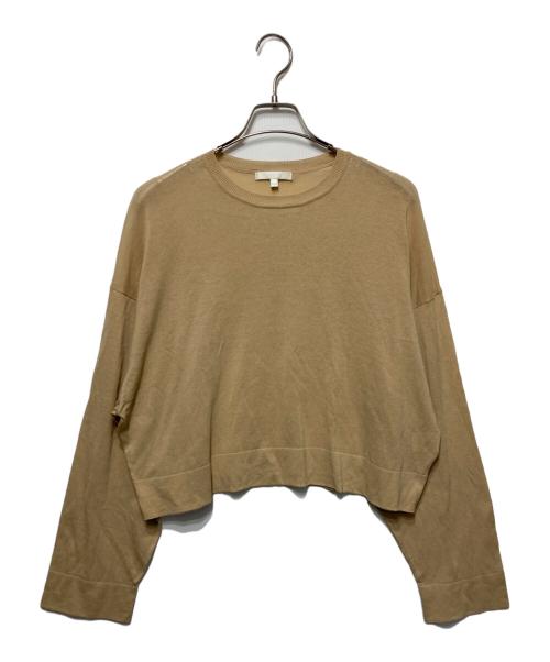 Drawing Numbers（ドローイングナンバーズ）Drawing Numbers (ドローイングナンバーズ) クロップドニット ベージュ サイズ:38の古着・服飾アイテム