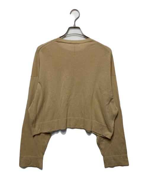 Drawing Numbers（ドローイングナンバーズ）Drawing Numbers (ドローイングナンバーズ) クロップドニット ベージュ サイズ:38の古着・服飾アイテム