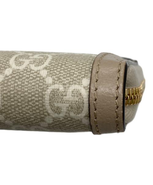 GUCCI（グッチ）GUCCI (グッチ) ジップアラウンドウォレット ベージュの古着・服飾アイテム