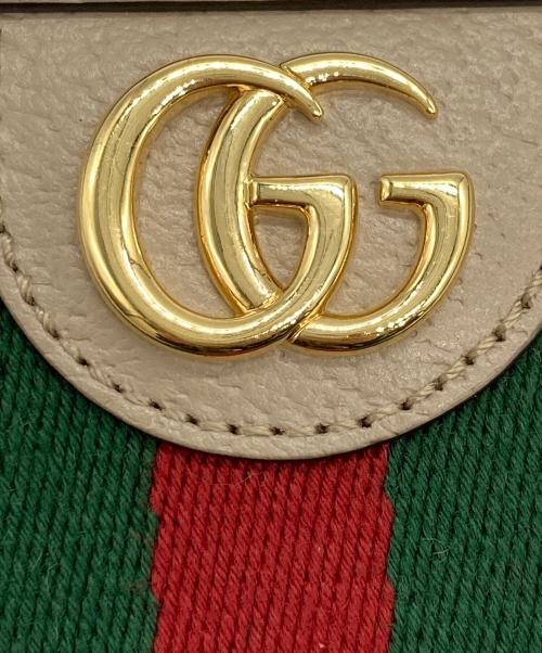GUCCI（グッチ）GUCCI (グッチ) ジップアラウンドウォレット ベージュの古着・服飾アイテム