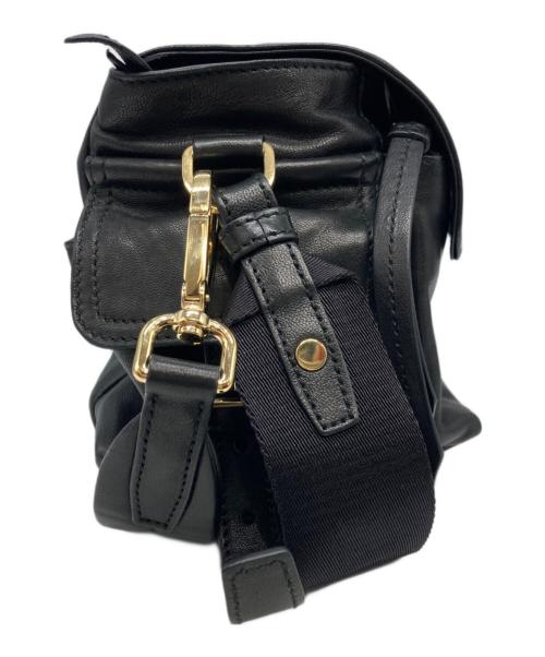 PRADA（プラダ）PRADA (プラダ) エクスプローラーラージナッパレザーショルダーバッグ ブラックの古着・服飾アイテム