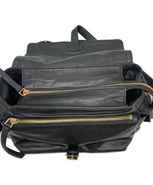 PRADA（プラダ）PRADA (プラダ) エクスプローラーラージナッパレザーショルダーバッグ ブラックの古着・服飾アイテム