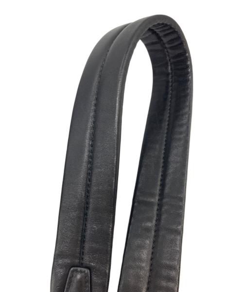 PRADA（プラダ）PRADA (プラダ) エクスプローラーラージナッパレザーショルダーバッグ ブラックの古着・服飾アイテム