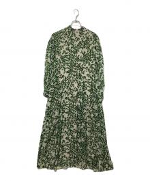 CLANE（クラネ）の古着「フローレットオパールワンピース」｜グリーン