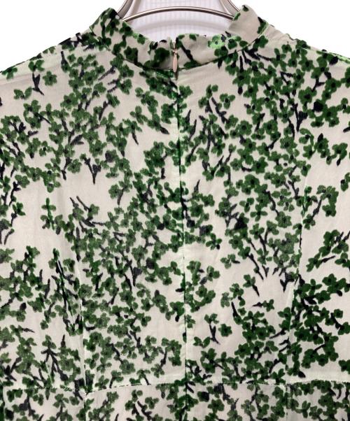 CLANE（クラネ）CLANE (クラネ) フローレットオパールワンピース グリーンの古着・服飾アイテム